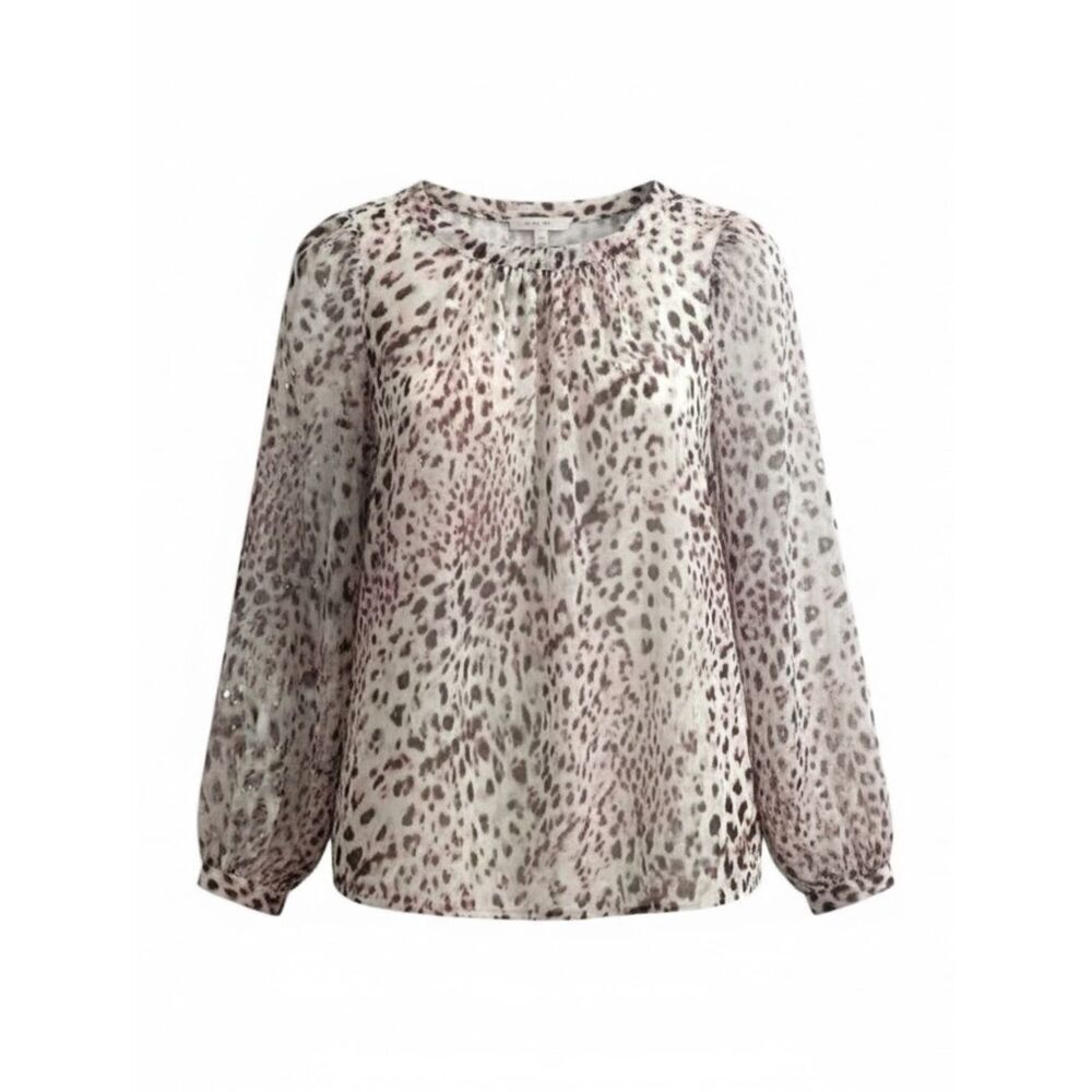 Talbots Fully Lined Back Bow Top